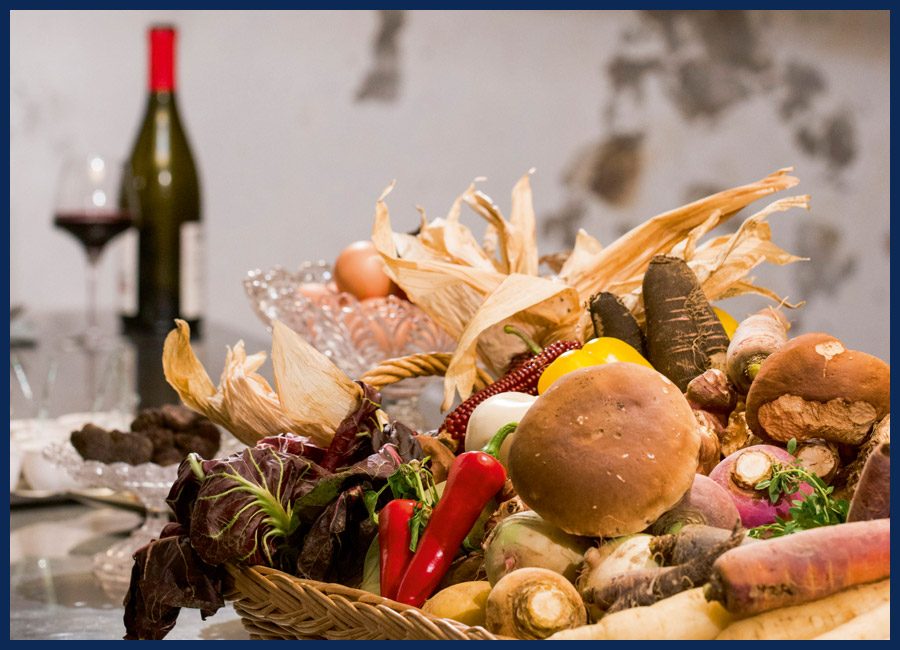 Ruokaa ja juomaa riittää!